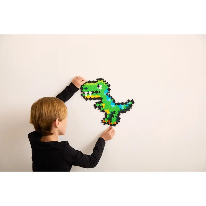 Plus-Plus Puslespil By Number T-Rex 250 Pcs 2