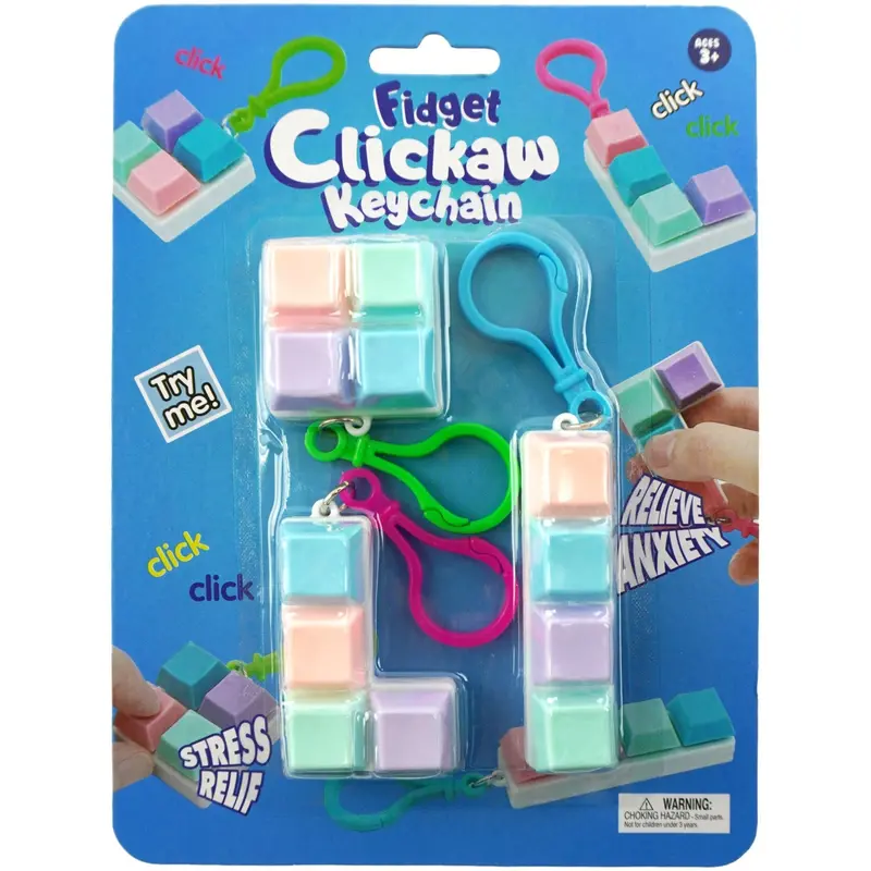 Pocket Money Fidget Keyboard Clicker 3-Pak 2