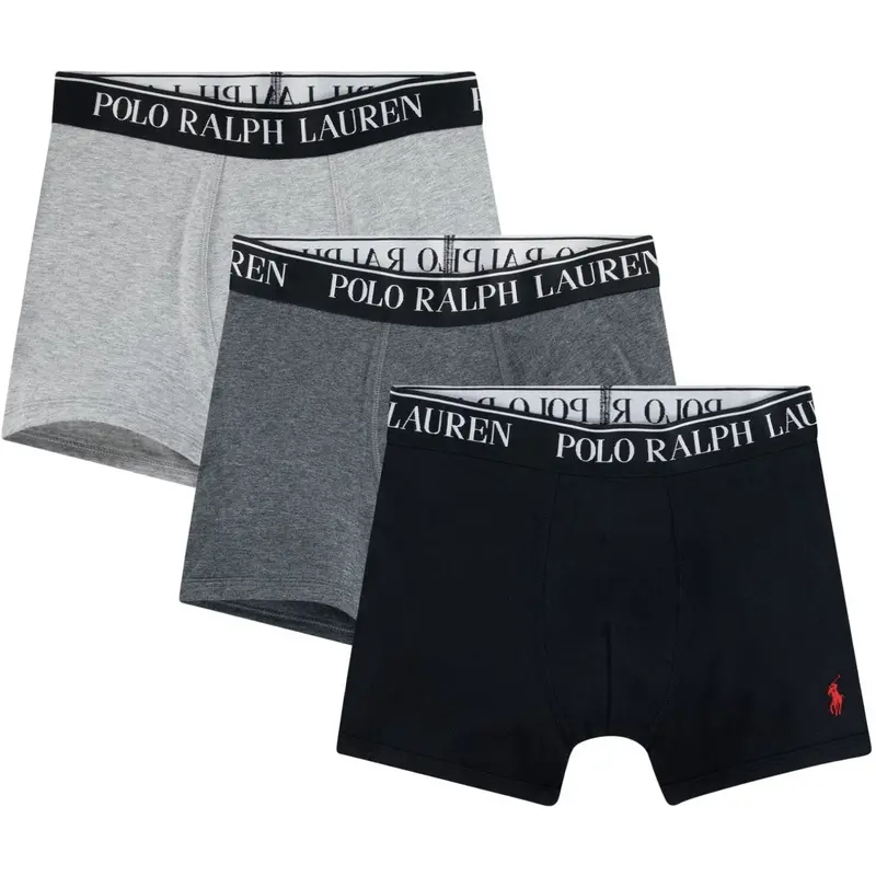 Polo Ralph Lauren Andover Heather Bomuld Stretch 3 Pack Boxer/Brief 1
