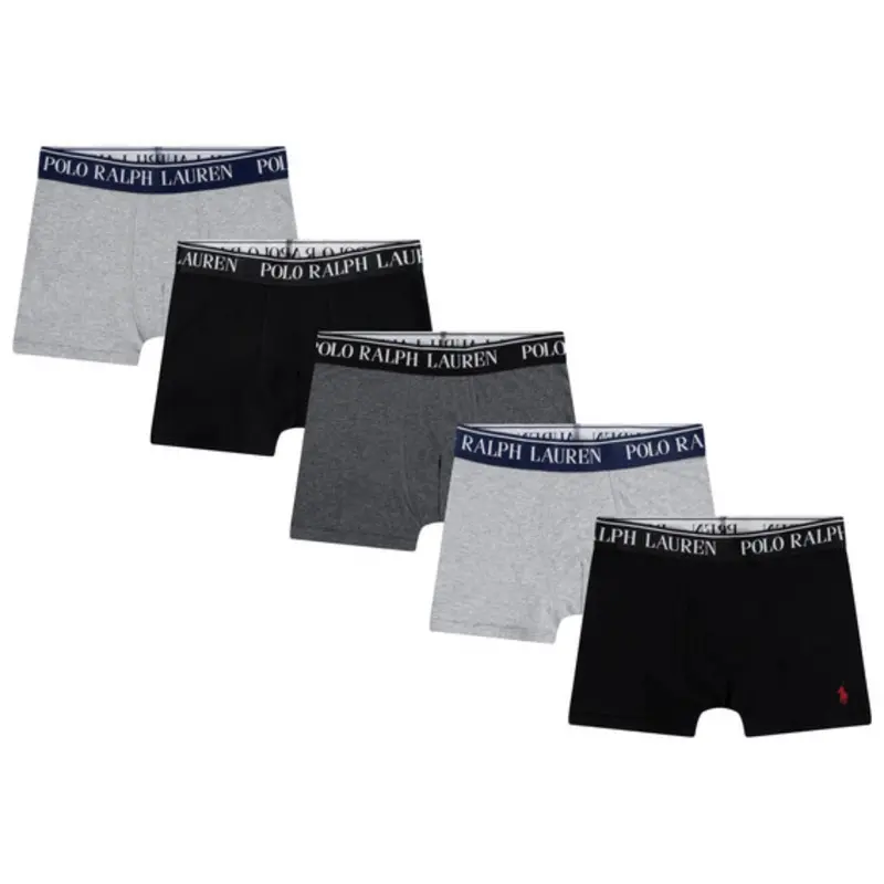 Polo Ralph Lauren Andover Heather Bomuld Stretch 5Pk Boxer 1