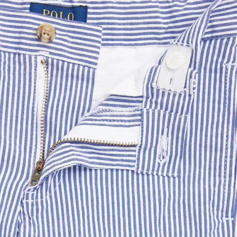 Polo Ralph Lauren Blue Seersucker Preppy Shorts 5