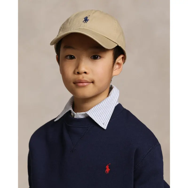 Polo Ralph Lauren Boy Cap Classic Khaki 2