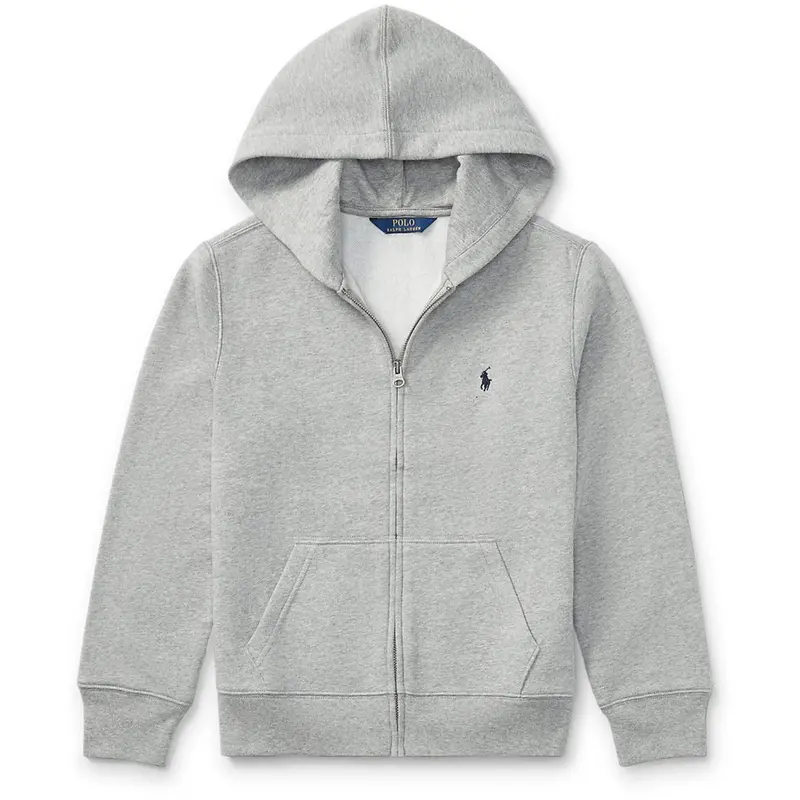 Polo Ralph Lauren Boy Hoodie Dark Sport Heather 1