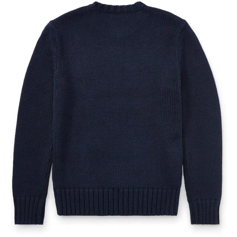 Polo Ralph Lauren Boy Long Sleeved Flag Sweater Hunter Navy 5