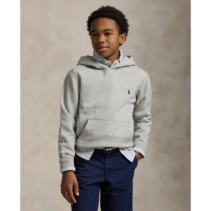 Polo Ralph Lauren Boy Long Sleeved Hoodie Andover Heather 2