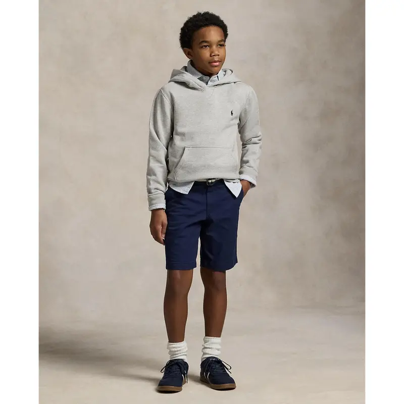 Polo Ralph Lauren Boy Long Sleeved Hoodie Andover Heather 4