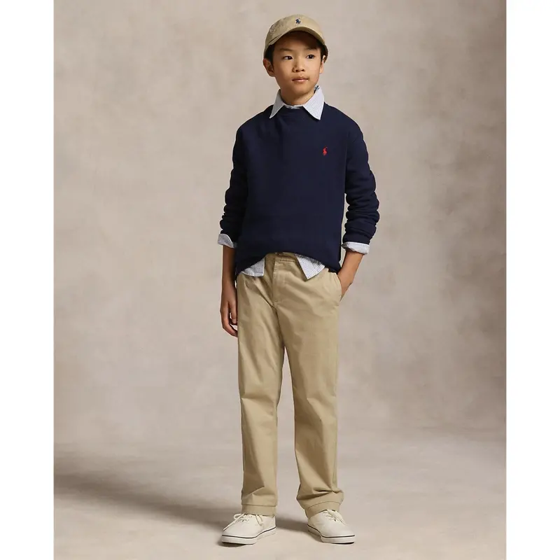 Polo Ralph Lauren Boy Long Sleeved Sweatshirt Cruise Navy 4