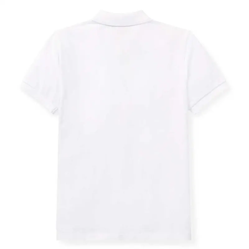 Polo Ralph Lauren Boy Short Sleeved Classic Polo White 4