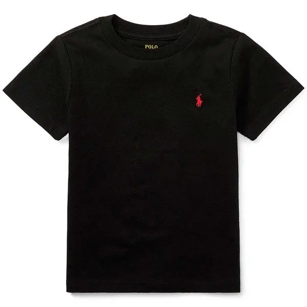 Polo Ralph Lauren Boy Short Sleeved T-Shirt Black 1