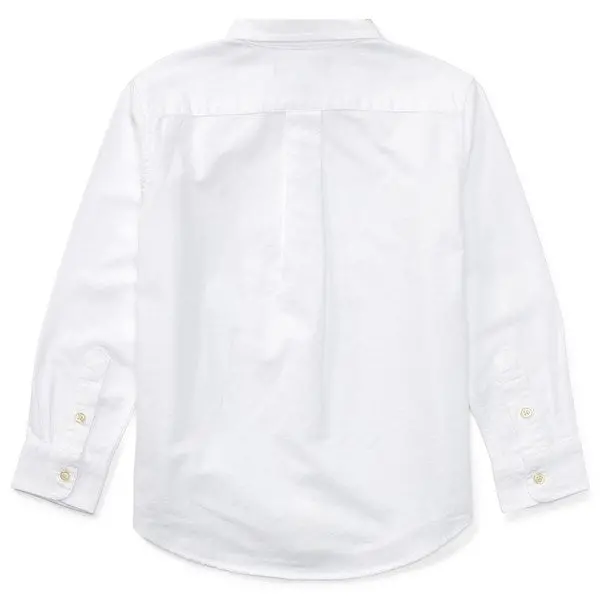 Polo Ralph Lauren Boy Slim Fit Skjorte White 2