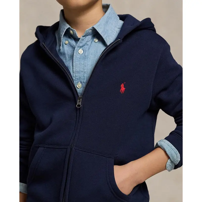 Polo Ralph Lauren Boy Sweatshirt Hoodie Navy 3