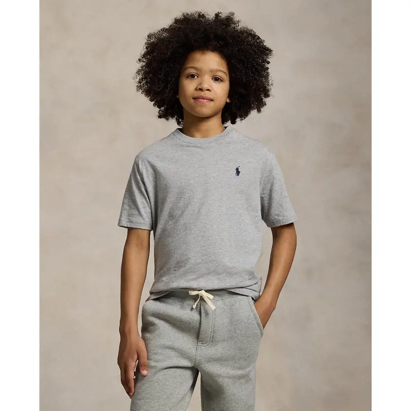 Polo Ralph Lauren Boys Short Sleeved T-Shirt Andover Heather 2