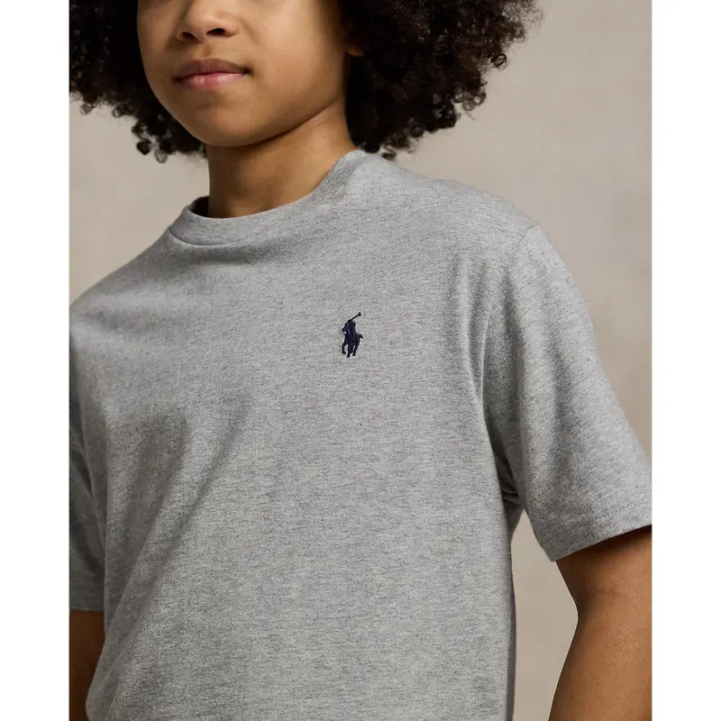 Polo Ralph Lauren Boys Short Sleeved T-Shirt Andover Heather 3
