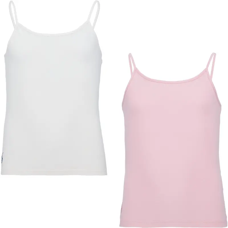 Polo Ralph Lauren Carmel Pink 2-Pak Polo Camisole 1