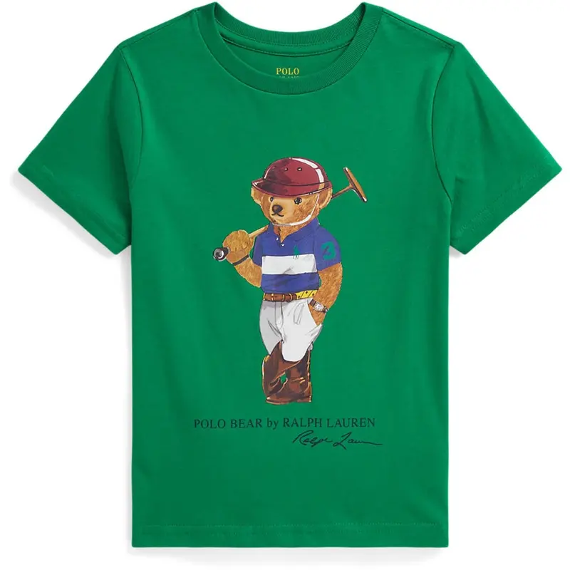 Polo Ralph Lauren Cr25 Bear Cruise Green T-Shirt 1