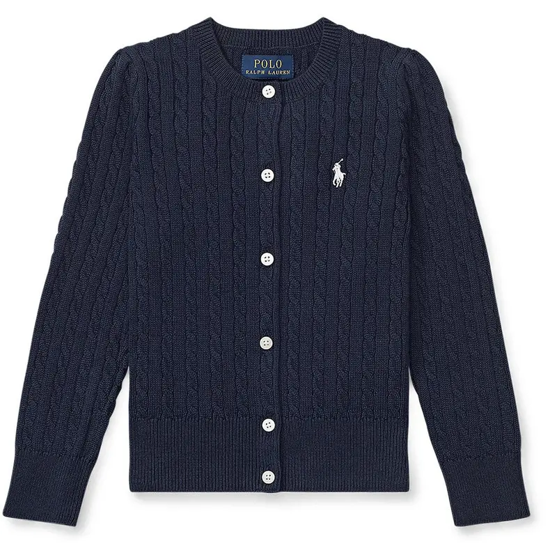 Polo Ralph Lauren Girl Cardigan Hunter Navy 1