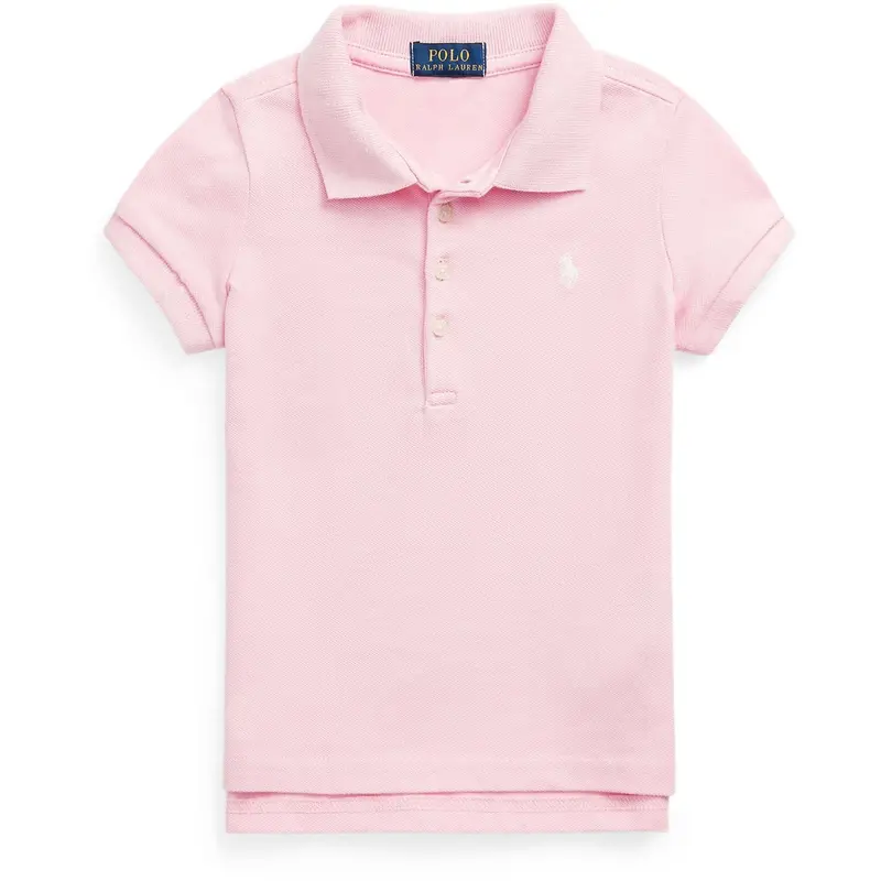 Polo Ralph Lauren Hint Of Pink Girl Polo T-Shirt 1