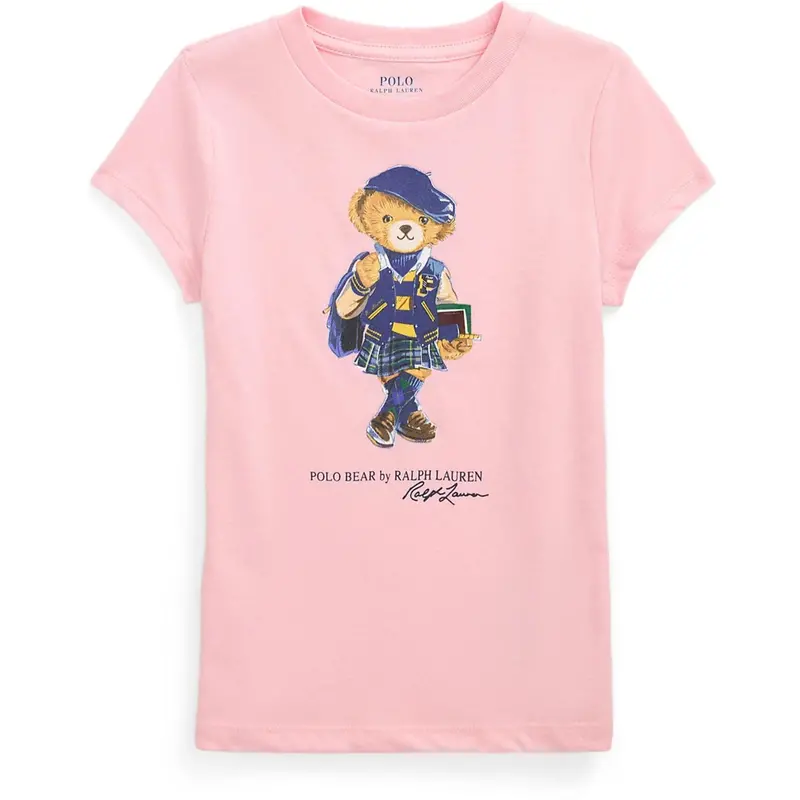 Polo Ralph Lauren Hint Of Pink Girl T-Shirt 1