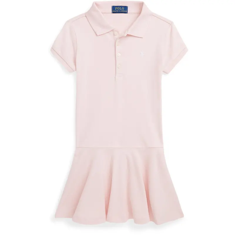 Polo Ralph Lauren Hint Of Pink W/ White Day Kjole 1