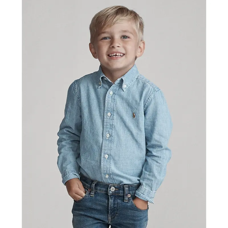 Polo Ralph Lauren Lt Blue Sport Skjorte 2