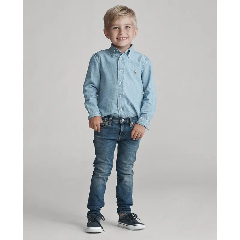 Polo Ralph Lauren Lt Blue Sport Skjorte 3
