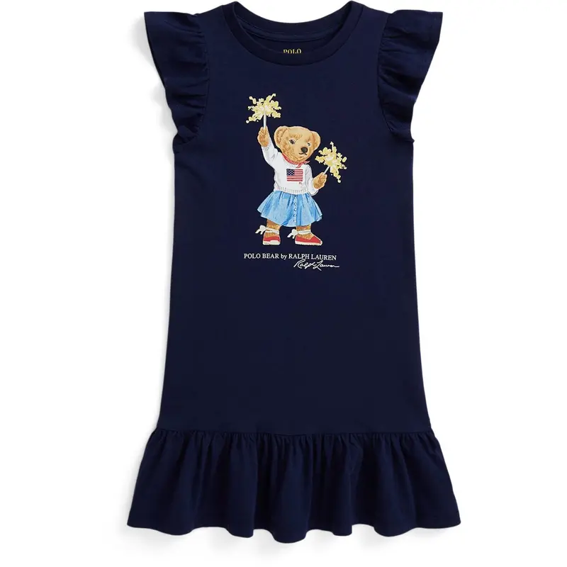 Polo Ralph Lauren Newport Navy Sparkle Bjørn Day Kjole 1