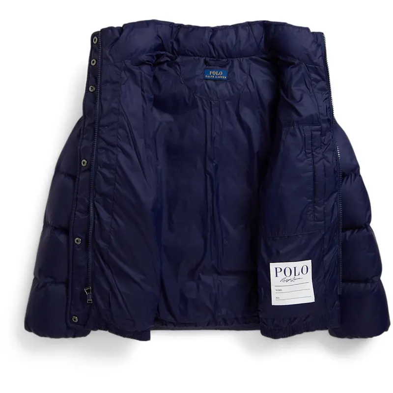 Polo Ralph Lauren Newport Navy W White Pp Girl Bomber Jakke 2