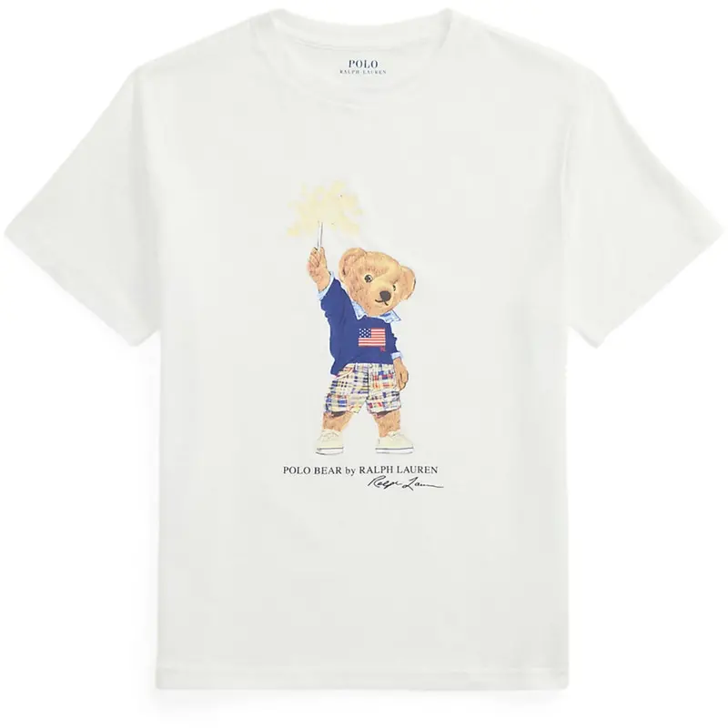 Polo Ralph Lauren Pf24 White Hyannis Bear T-Shirt 1