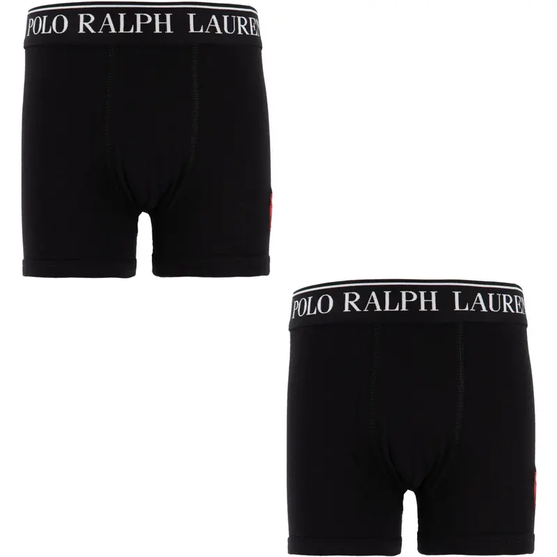 Polo Ralph Lauren Polo Black Bomuld Stretch 2-Pak Boxer 1