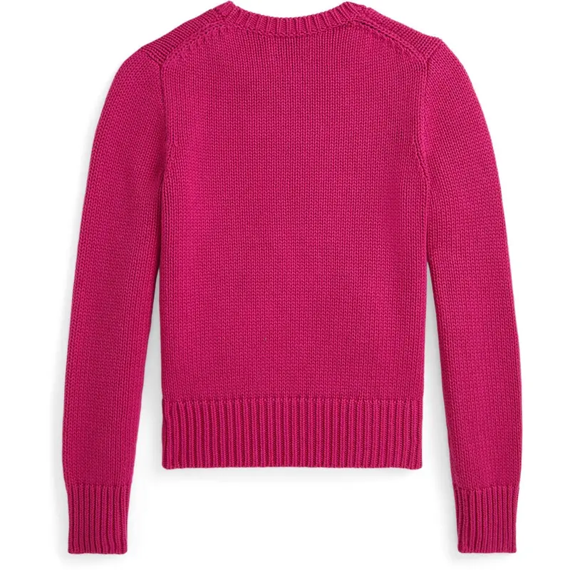 Polo Ralph Lauren Preppy Pink Girl Pullover 2