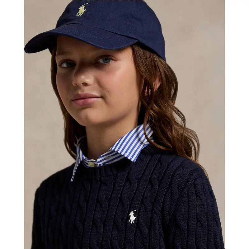 Polo Ralph Lauren Rl Navy W/ Nevis Girl Pullover 3