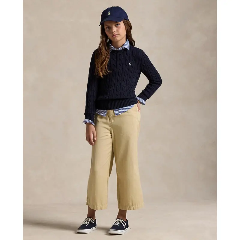 Polo Ralph Lauren Rl Navy W/ Nevis Girl Pullover 4