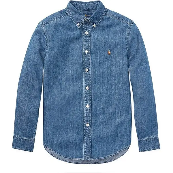 Polo Ralph Lauren Skjorte Dk Blue 1