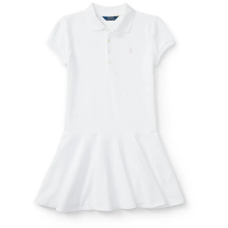 Polo Ralph Lauren White Girl Day Kjole 1