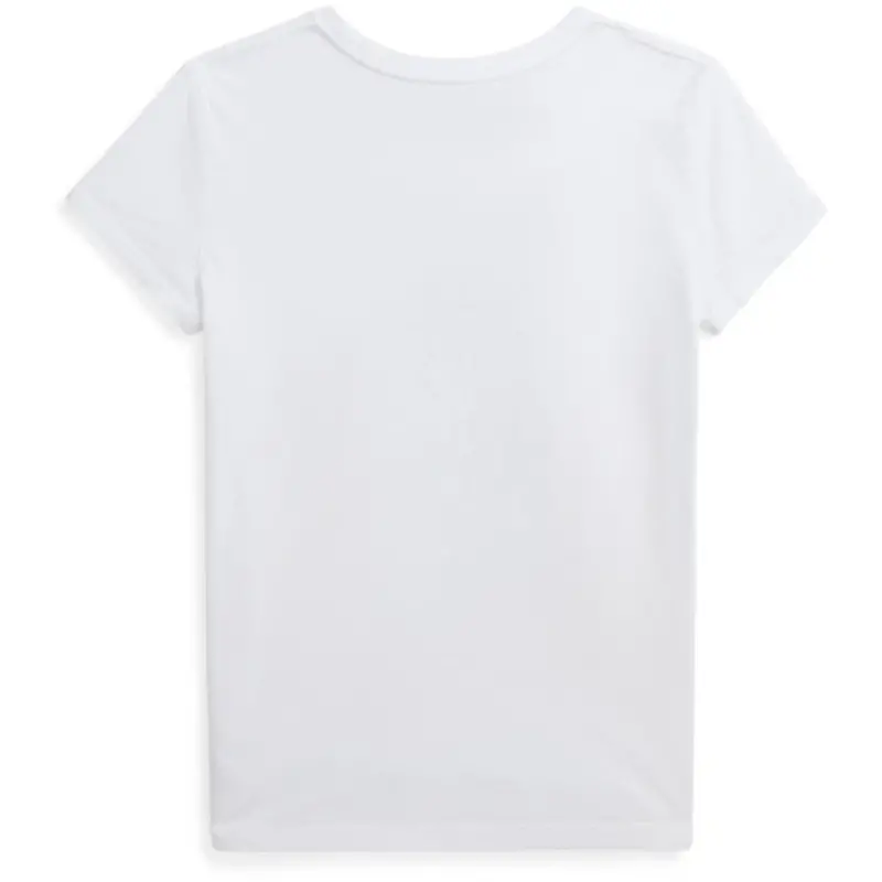 Polo Ralph Lauren White Sparkle Bjørn T-Shirt 2