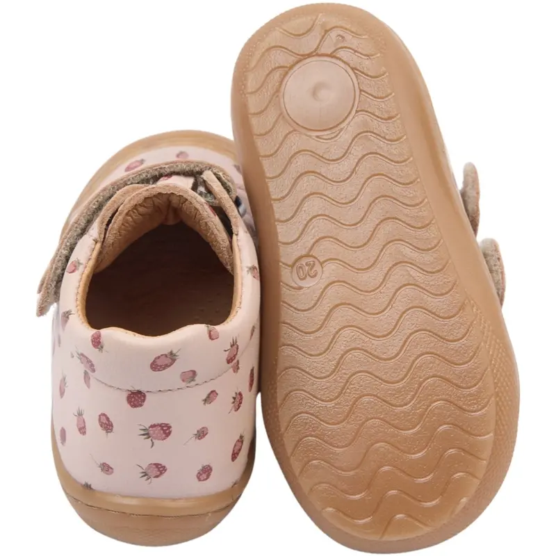Pom Pom Dusty Rose Strawberry Aop Pax Baby Sko 3
