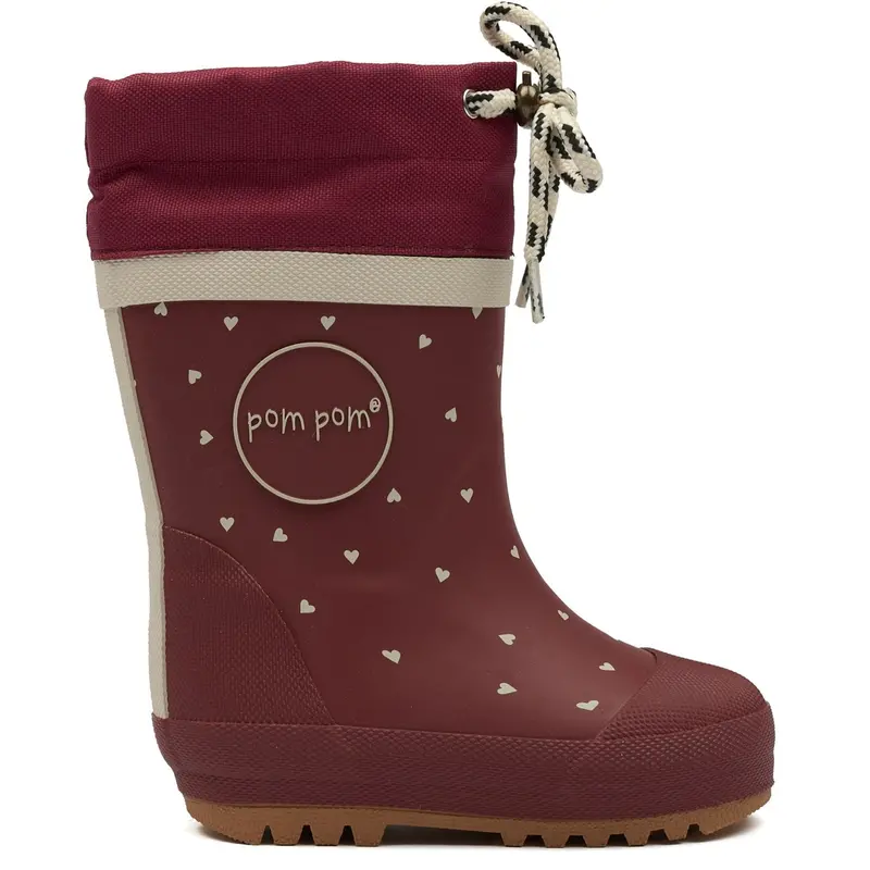 Pom Pom Heart Gumboots™ Thermo 3