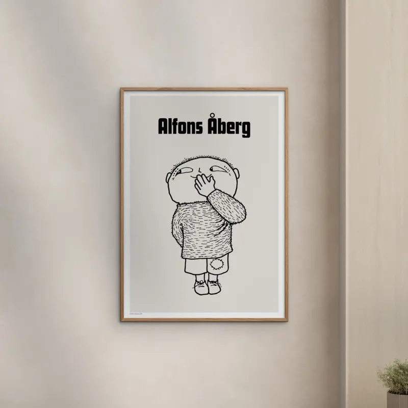 Poster & Frame Alfons Åberg - Alfons Åberg - Alfons Fniser 2
