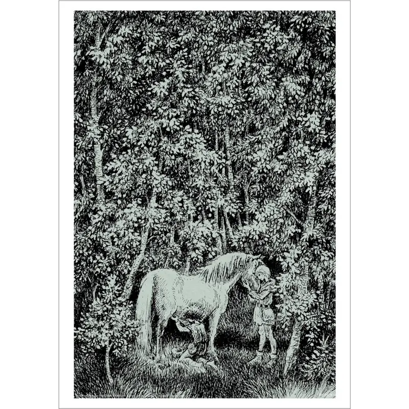Poster & Frame Astrid Lindgren - A Special Bond - Ronja The Robbers Daughter 1