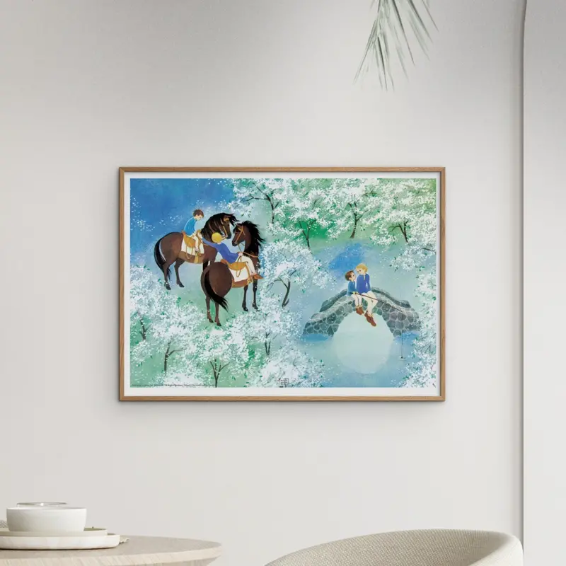 Poster & Frame Astrid Lindgren - Nangijala - The Borthers Lionheart 2