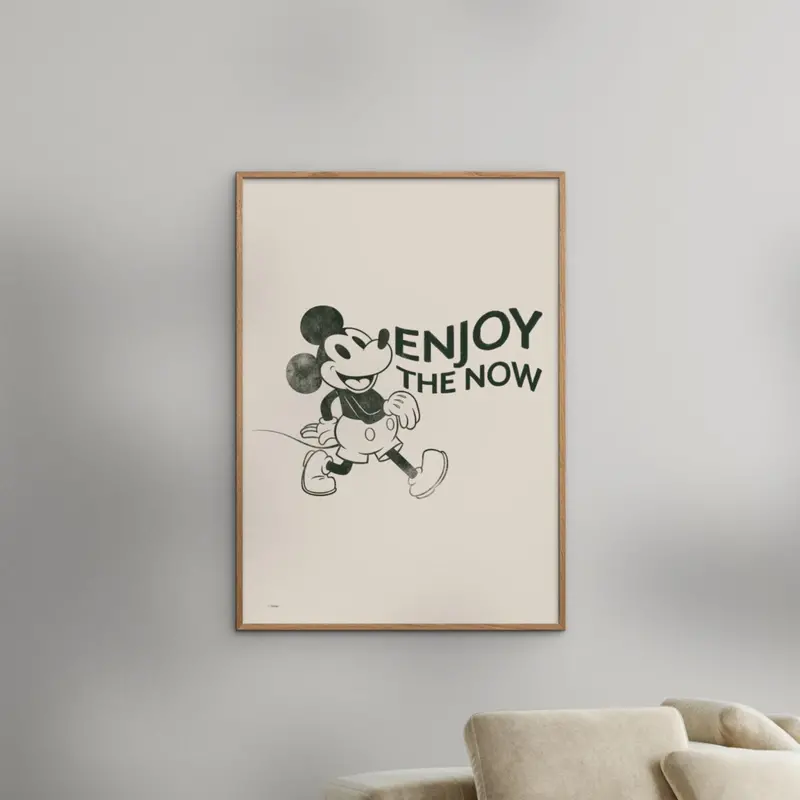 Poster & Frame Disney - Enjoy The Now 2