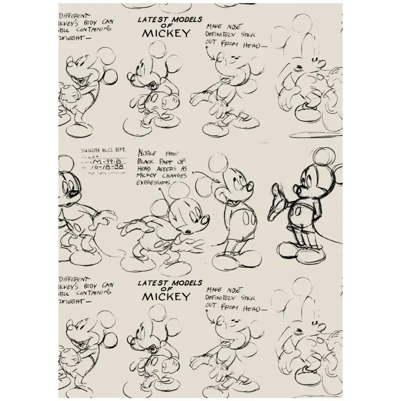 Poster & Frame Disney - Latest Models Of Mickey 1