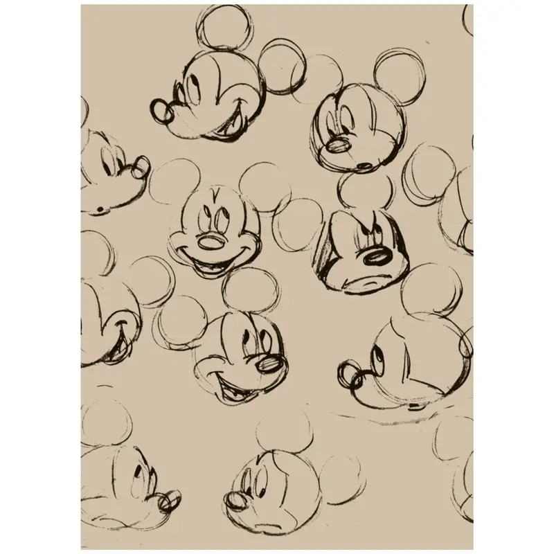 Poster & Frame Disney - Mickey Vintage Drawing No. 01 1