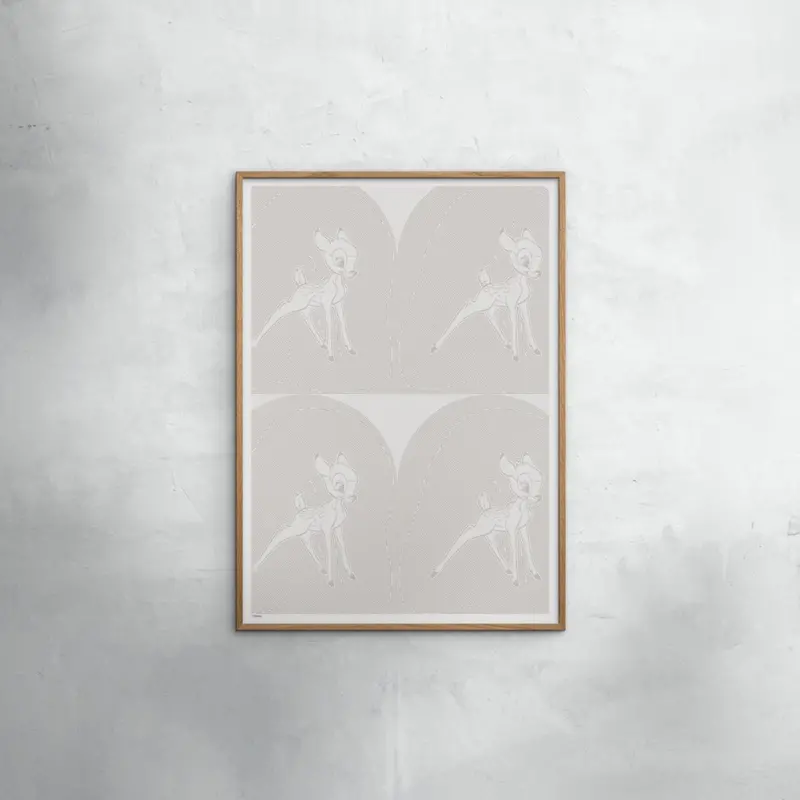 Poster & Frame Disney - White Bambi 1