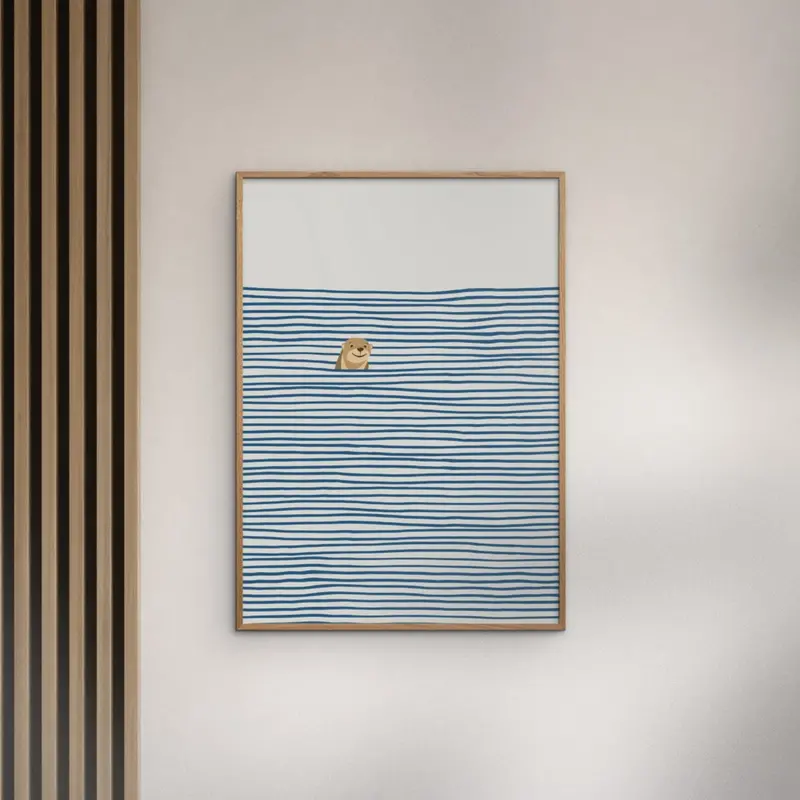Poster & Frame Little Dean - Otter Pop 2