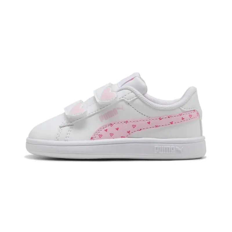 Puma White-Pearl Pink Puma Smash 3.0 Hearty V Inf 3