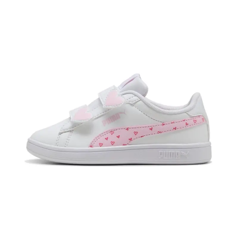 Puma White-Pearl Pink Puma Smash 3.0 Hearty V Ps 3