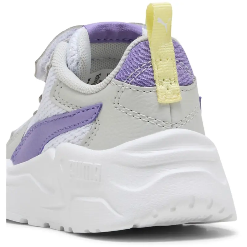 Puma White Trinity Lite Ac+ Inf Sneakers 5