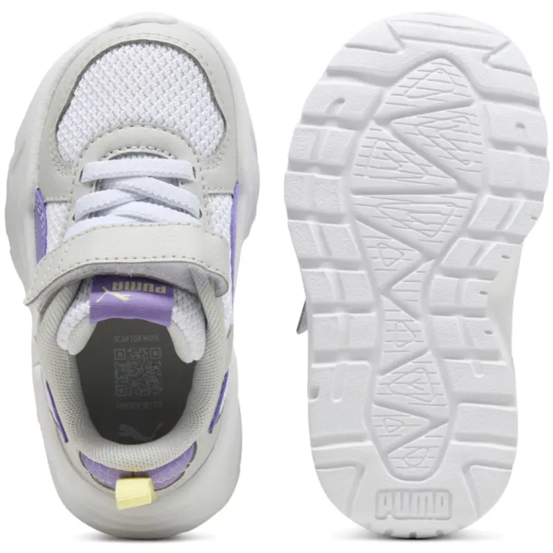 Puma White Trinity Lite Ac+ Inf Sneakers 6