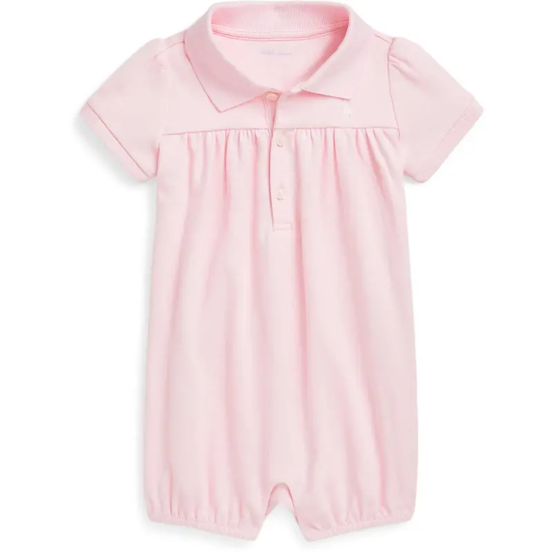 Ralph Lauren Baby Bath Pink W/ Nevis Pp Shortall 1